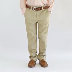 Brown Bowen‎ Co. Boys 6 Palmetto Sport Chino Pants Khaki Tan Classic Prep Luxury